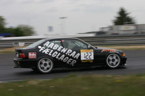 Klaus Ellmies ved Åbningsløbet på Jyllands-Ringen.